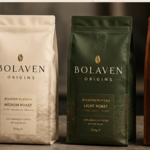 Bolaven Origins offers premium specialty coffee from the Bolaven Plateau in Laos, crafted from high-quality Arabica beans. Each batch reflects its pure origin, the tradition of local farmers, and a commitment to uncompromising quality.